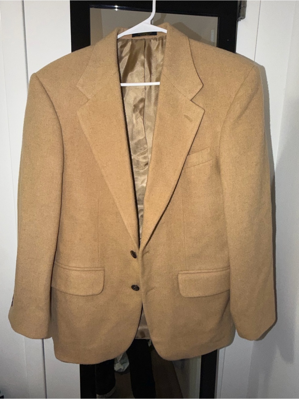 Vintage Cricketeer Camel Wool Sport Coat